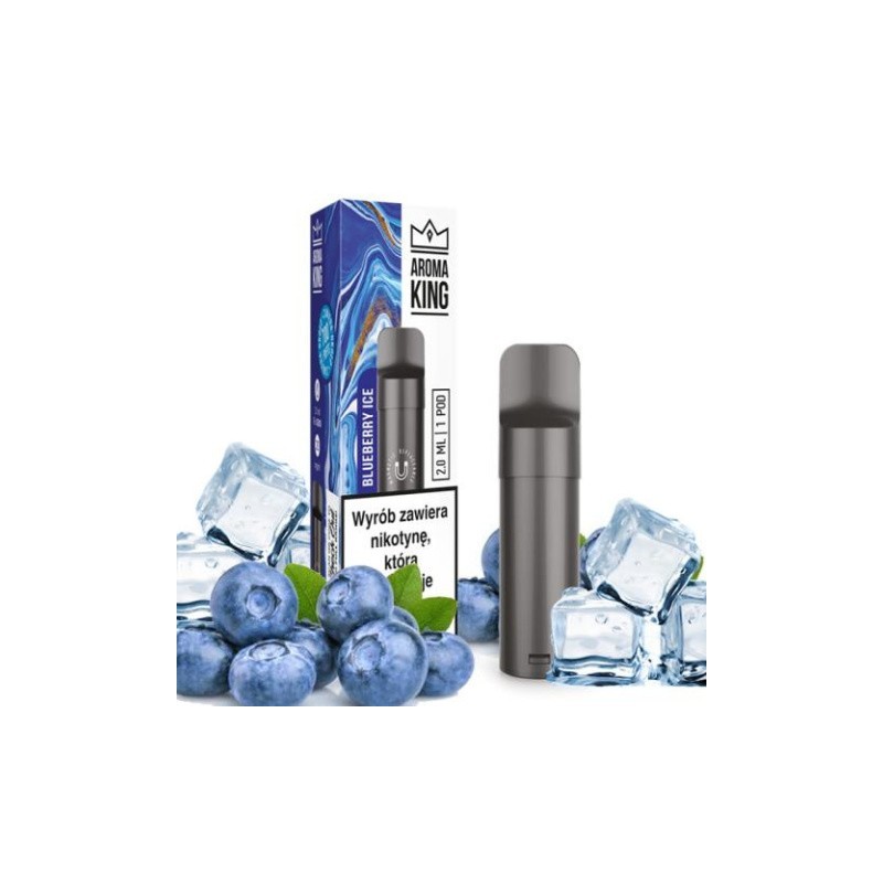 Kartridż Wkład Aroma King Pod - Blueberry Ice | BigVapoteur