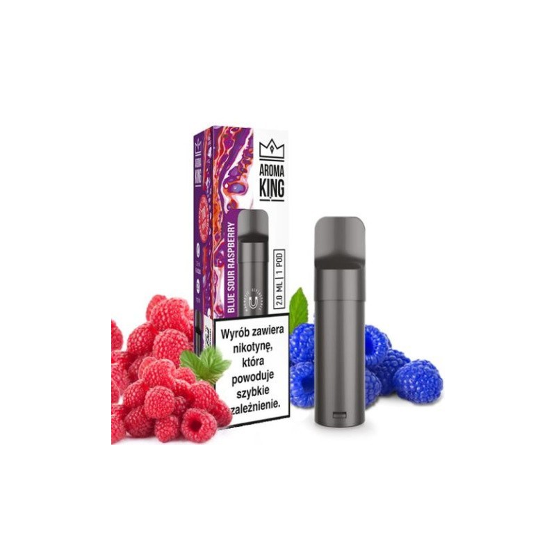 Aroma King Pod Cartridge - Blue Sour Raspberry | BigVapoteur