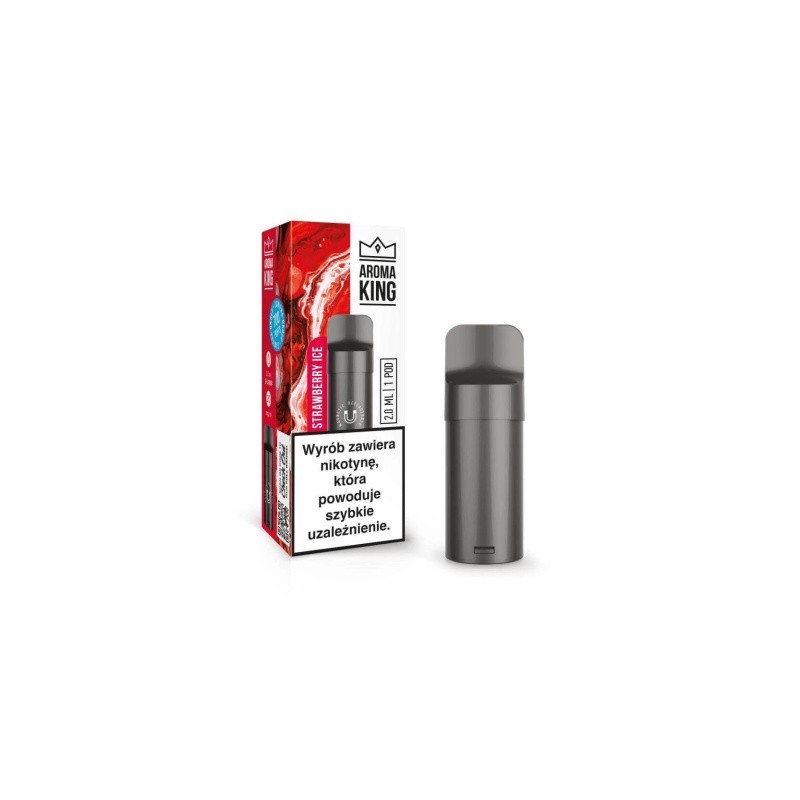 Kartridż Wkład Aroma King Pod - Strawberry Ice | BigVapoteur