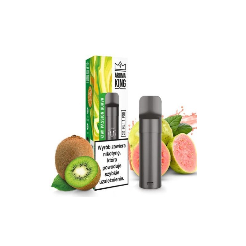 Kartridż Wkład Aroma King Pod - Kiwi Passion Guawa | BigVapoteur