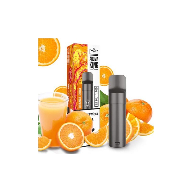 Kartridż Wkład Aroma King Pod - Orange Soda | BigVapoteur