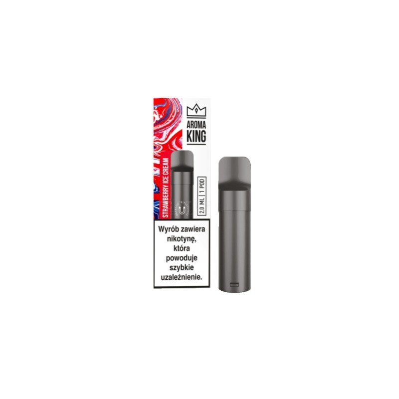 Cartouche Aroma King Pod - Strawberry Ice Cream | BigVapoteur