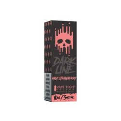 Liquid DARK LINE - Milk Strawberry 3mg 10ml | BigVapoteur