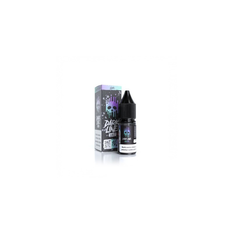Dark Line Salt E-liquid 10ml - Grape 20mg | BigVapoteur