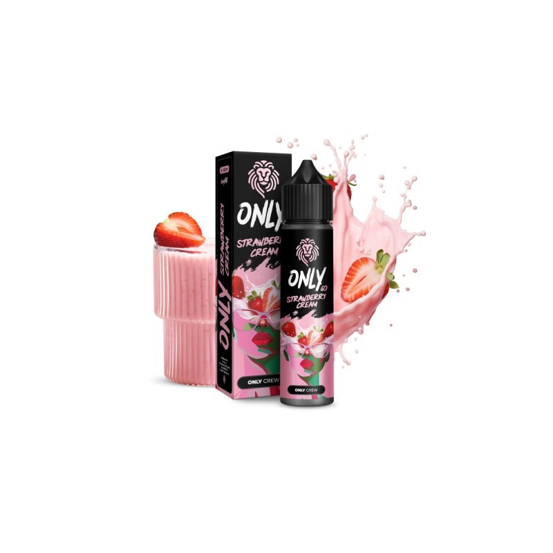 Longfill Only - Strawberry Cream 6/60ml | BigVapoteur