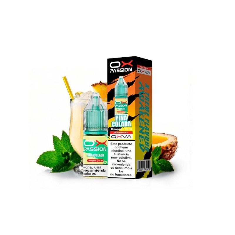 Liquid Oxva Ox Passion Salts 20mg - PiÑa Colada | BigVapoteur