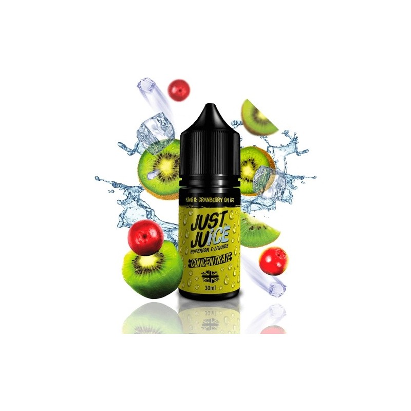 Arôme Just Juice - Kiwi & Cranberry On Ice 30ml | BigVapoteur