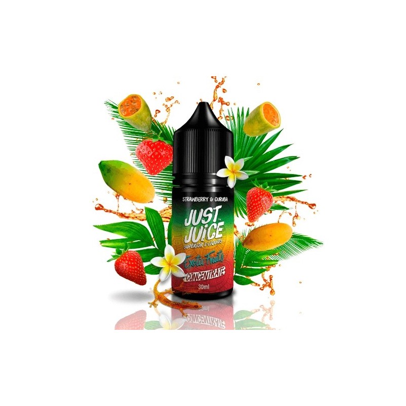 Aromat Just Juice Exotic Fruits - Strawberry Curuba 30ml | BigVapoteur
