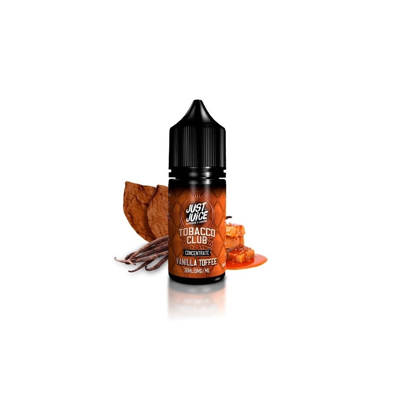 Arôme Just Juice Tobacco Club - Vanille Toffee 30ml | BigVapoteur