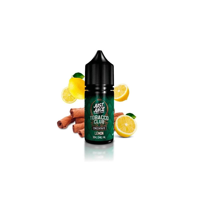 Arôme Just Juice Tobacco Club - Citron 30ml | BigVapoteur