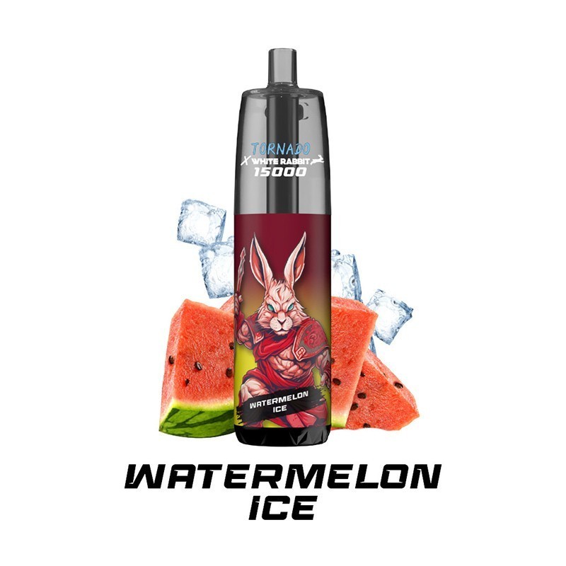 Tornado X White Rabbit 15000 Puffs 20mg - Watermelon Ice | BigVapoteur