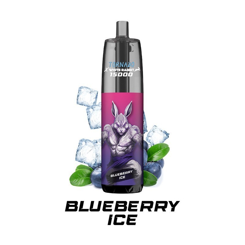 Tornado X White Rabbit 15000 Puffs 20mg – Myrtille Glacée | BigVapoteur