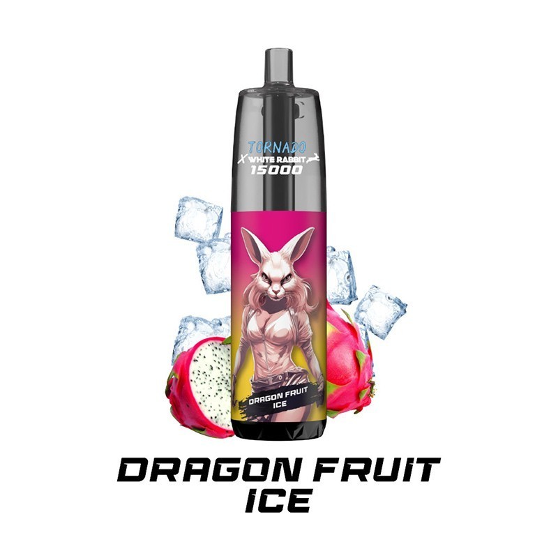 Tornado X White Rabbit 15000 Puffs 20mg – Dragon Fruit Ice | BigVapoteur