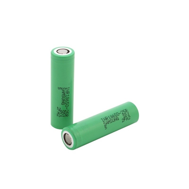 Samsung 25R 18650 Battery 2500mAh | BigVapoteur