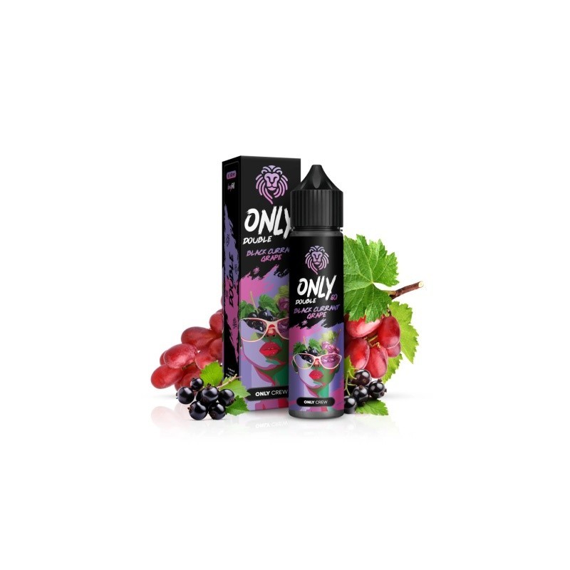Longfill Only Double - Cassis Raisin 6/60ml | BigVapoteur