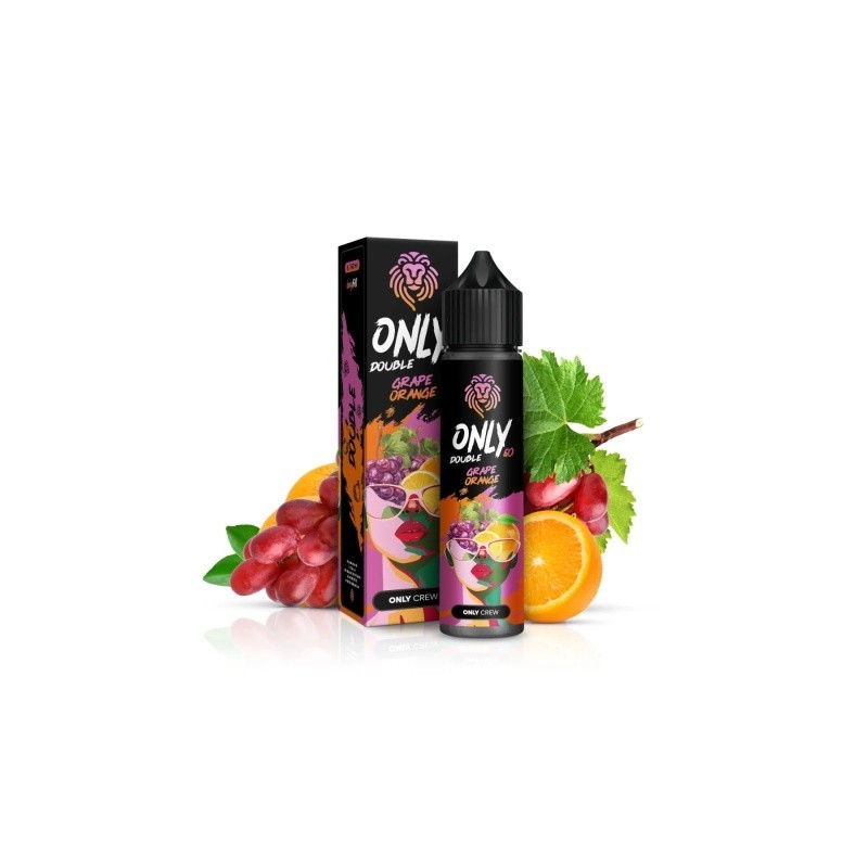 Longfill Only Double - Grape Orange 6/60ml | BigVapoteur