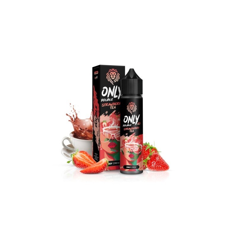Only Double - Strawberry Tea 6/60ml | BigVapoteur