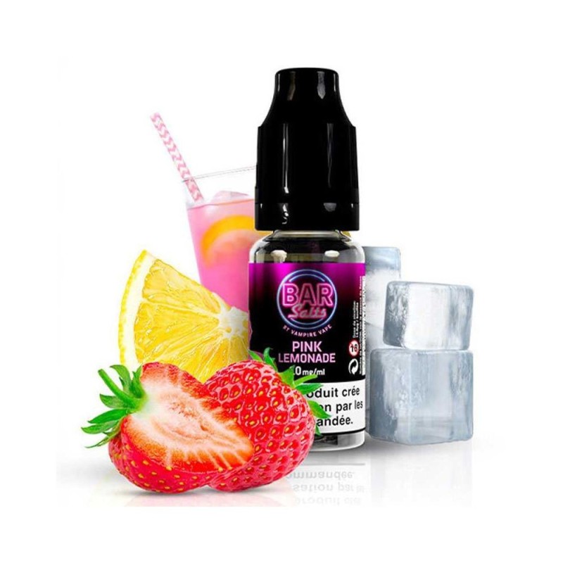 Liquid Vampire Vape Bar Salts - Pink Lemonade 10mg 10ml | BigVapoteur