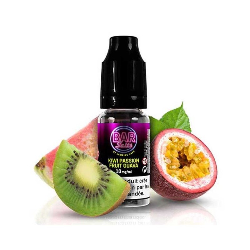 Liquid Vampire Vape Bar Salts - Kiwi Passion Fruit Guava 10mg 10ml | BigVapoteur