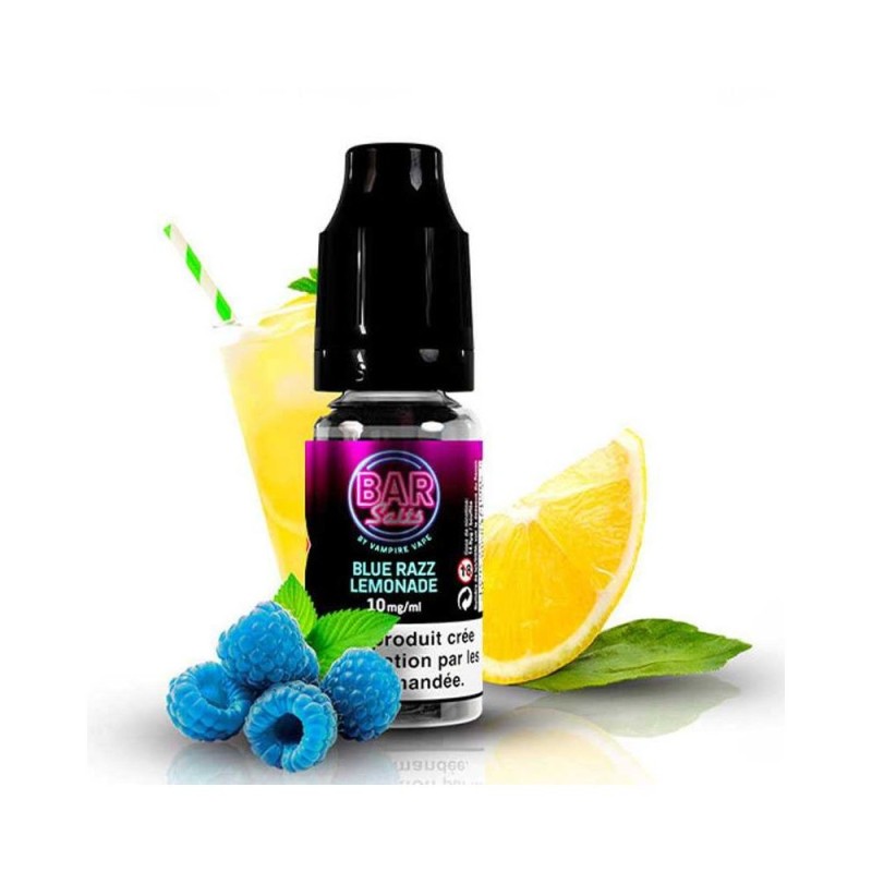 Liquid Vampire Vape Bar Salts - Blue Razz Lemonade 10mg 10ml | BigVapoteur