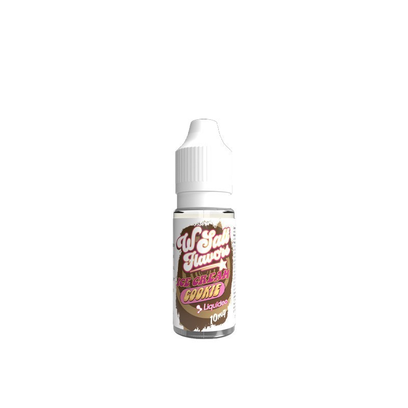 Liquid Ice Cream Cookie 10ml - Wsalt Flavour 10mg | BigVapoteur