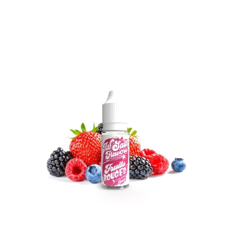 E-liquide Fruits Rouges 10ml - Wsalt Flavour 10mg | BigVapoteur