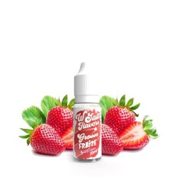 Liquid Grosse Fraise 10ml - Wsalt Flavour 10mg | BigVapoteur