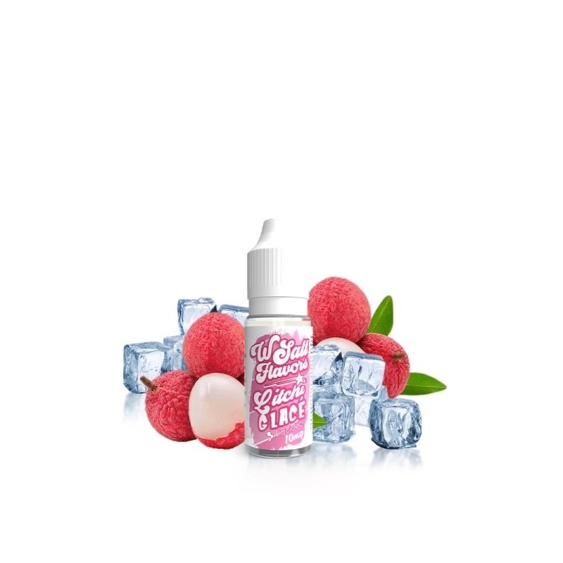 Liquid Litchi Glacé 10ml - Wsalt Flavour 10mg | BigVapoteur