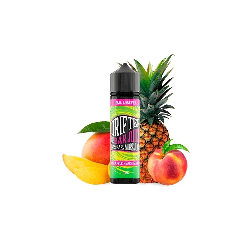 Longfill Drifter Bar - Pineapple Peach Mango 16/60ml | BigVapoteur