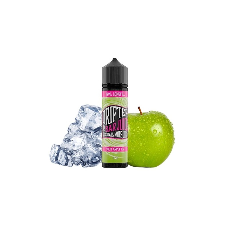 Longfill Drifter Bar - Sour Apple Ice 16/60ml | BigVapoteur