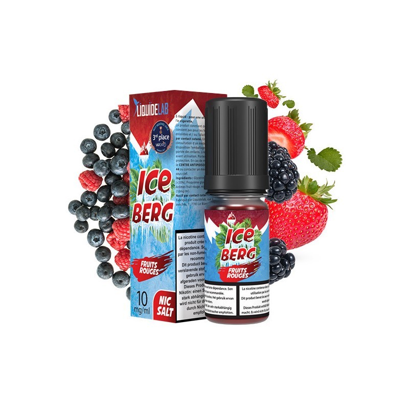 E-liquide Iceberg O'J Lab - Fruits Rouges Salt 20mg 10ml | BigVapoteur