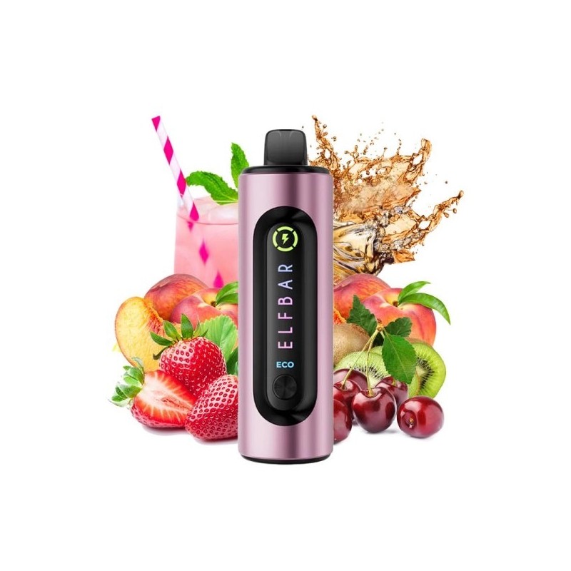 Kit 4 en 1 Pink Edition 20mg - Elfbar | BigVapoteur