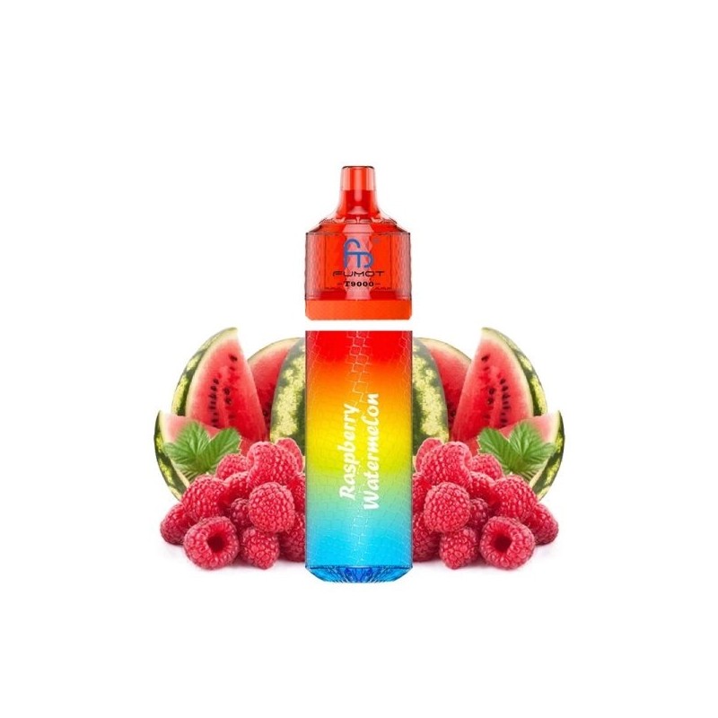 Fumot Puff T9000 TPD - Raspberry Watermelon 20mg | BigVapoteur