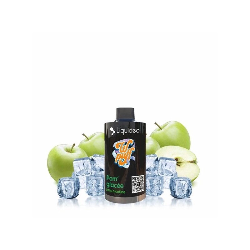 Cartouche Wpuff by Liquidéo 12k - Pomme Glacée 0mg | BigVapoteur