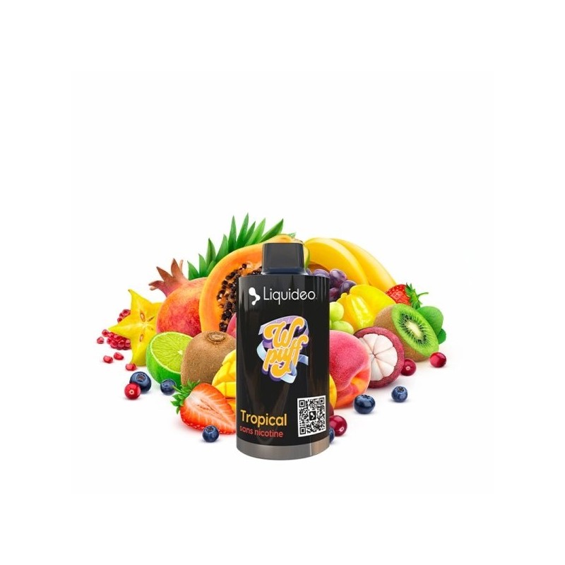 Cartouche Wpuff by Liquidéo 12k - Tropical 0mg | BigVapoteur