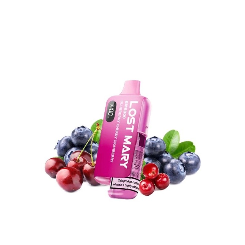 Lost Mary by Elfbar BM6000 Puff 20mg - Myrtille | BigVapoteur