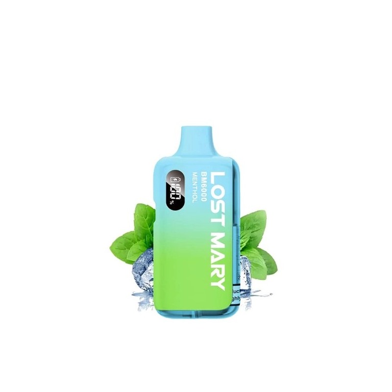 Lost Mary by Elfbar BM6000 Puff 20mg - Menthol | BigVapoteur
