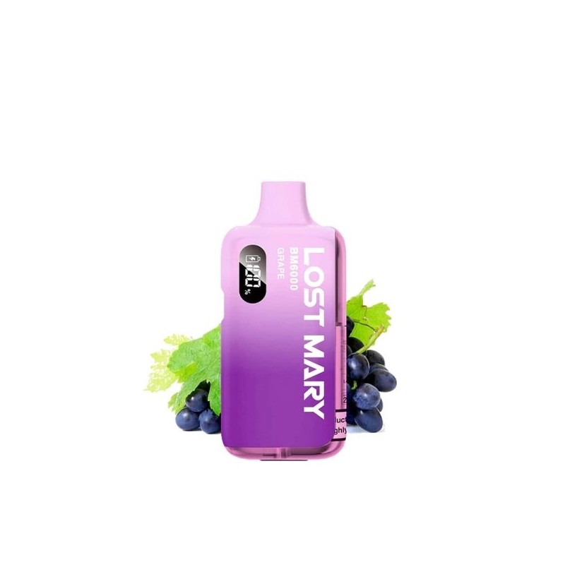 Lost Mary by Elfbar BM6000 Puff 20mg - Raisin | BigVapoteur