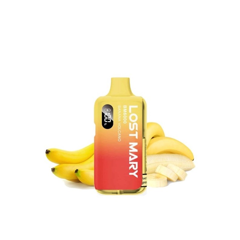 Lost Mary by Elfbar BM6000 Puff 20mg - Volcan Banane | BigVapoteur