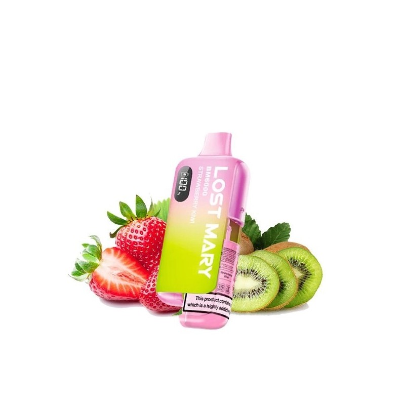 Lost Mary by Elfbar BM6000 Puff 20mg - Strawberry Kiwi | BigVapoteur