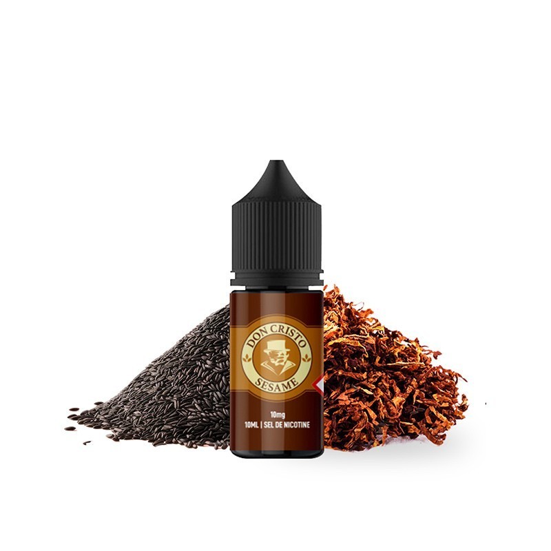 E-liquide Don Cristo Salt 20mg 10ml - Sésame | BigVapoteur