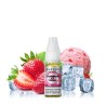 E-liquide ELFBAR ELFLIQ Salt - Crème Glacée à la Fraise (Fraise Givrée) 20mg 10ml | BigVapoteur