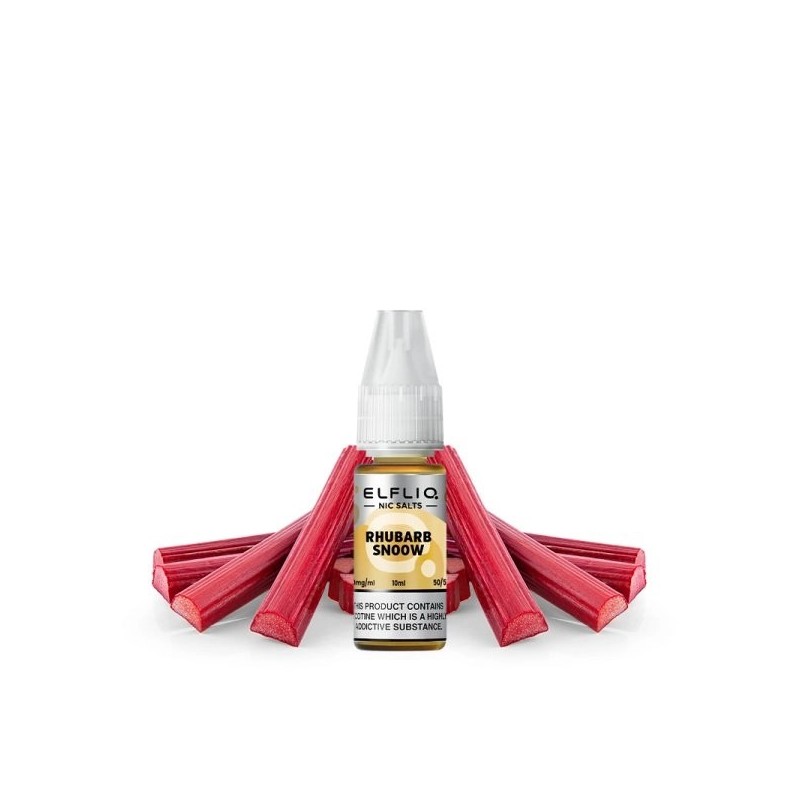 Elfbar Elfliq Salt - Rhubarb Snoow 20mg 10ml | BigVapoteur