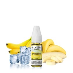Liquid ELFBAR ELFLIQ Salt - Banana Ice 20mg 10ml | BigVapoteur