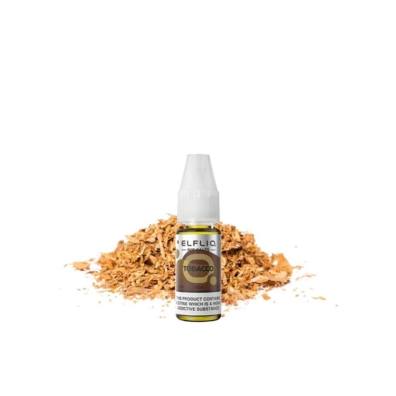 E-liquide ELFBAR ELFLIQ Salt - Tabac 20mg 10ml | BigVapoteur