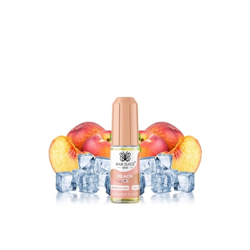 Liquid Bar Juice 5000 - Peach Ice 20mg 10ml | BigVapoteur