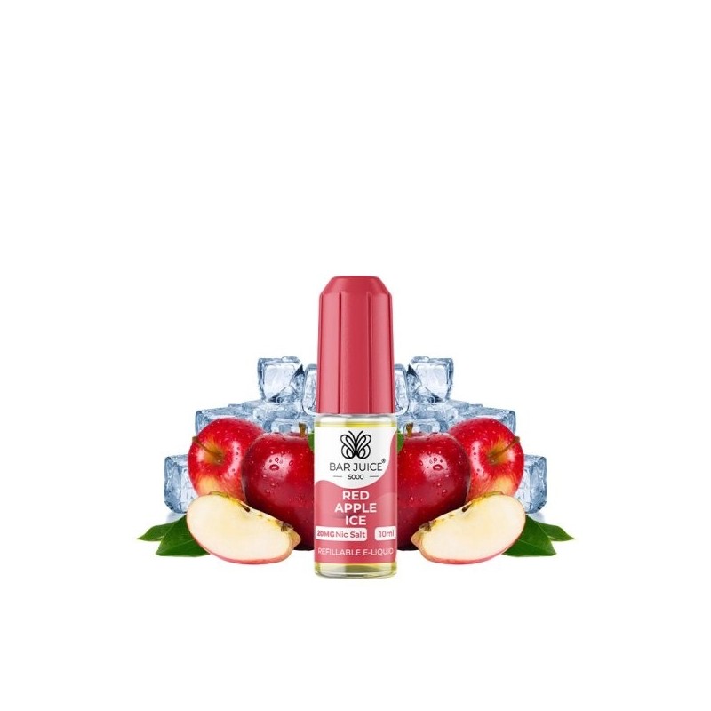 Liquid Bar Juice 5000 - Red Apple Ice 20mg 10ml | BigVapoteur