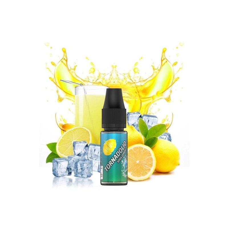 Tornado E-liquid Salt - Soda Lemon Zest 20mg 10ml | BigVapoteur