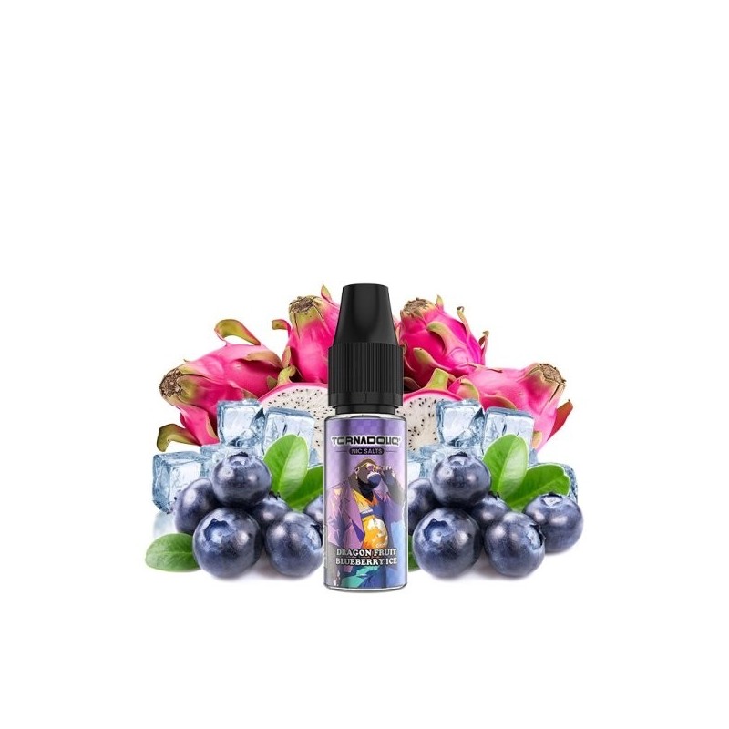 Liquid Tornado Salt - Dragon Fruit Blueberry Ice 20mg 10ml | BigVapoteur