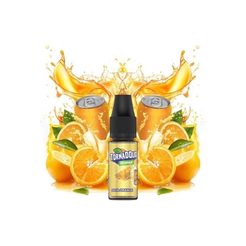 Tornado E-liquid Salt - Orange Soda 20mg 10ml | BigVapoteur